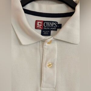 Chaps Ralph Lauren Classic White Polo Shirt